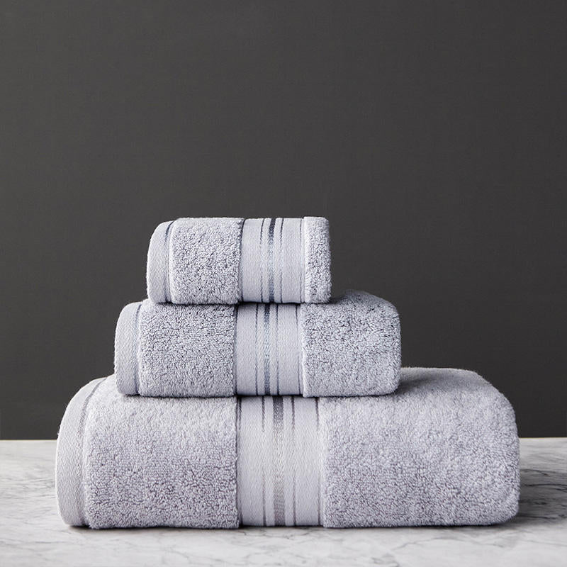 Egyptian Cotton Towel Set Bath Towel And Face Towel Soft Comfortable Bathroom Towel Travel Sports Towels