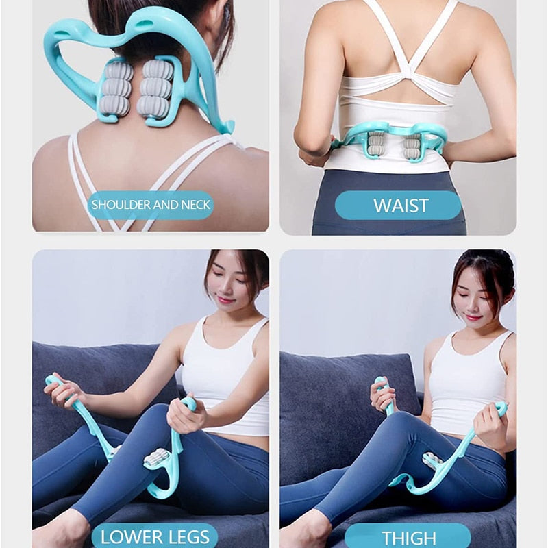 Manual Neck and Shoulder Massage Roller